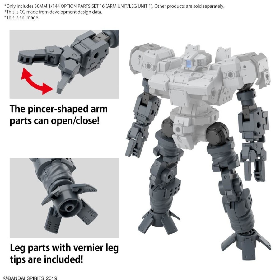 Hobby Bandai | 30Mm 1/144 Option Parts Set 16 Arm Unit/Leg Unit 1