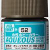 Hobby Supplies GSI | Aqueous Hobby Color Semigloss Olive Drab 10Ml Bottle