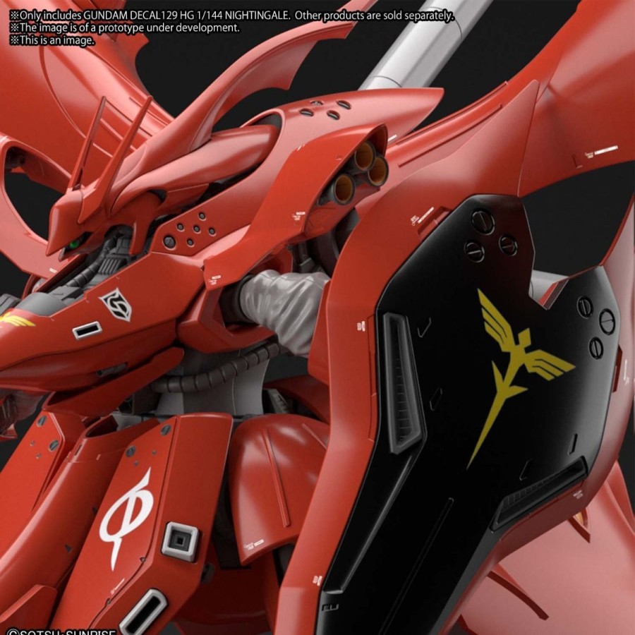 Hobby Bandai | Gundam Decal129 Hg 1/144 Nightingale