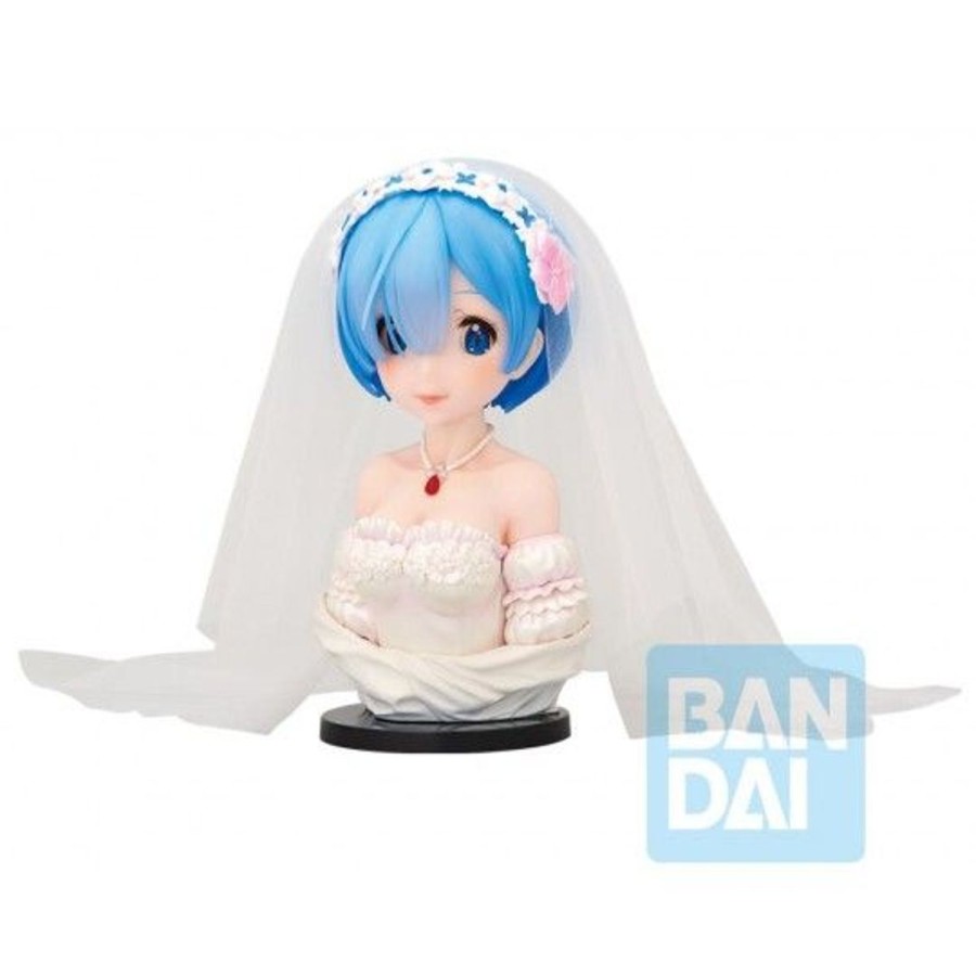 Figures Bandai | Rem (Wedding Ver.) (Dreaming Future Story) Ichibansho Figure