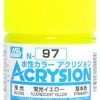 Hobby Supplies GSI | Acrysion N97 - Fluorescent Yellow (Semi-Gloss/Primary)