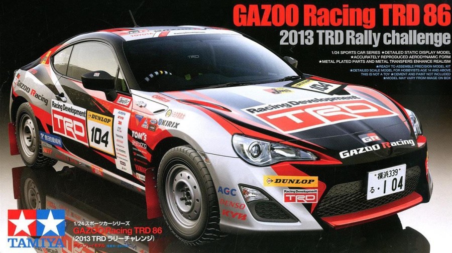 Hobby Bandai | Gazoo Racing Trd 86 Rally 1:24